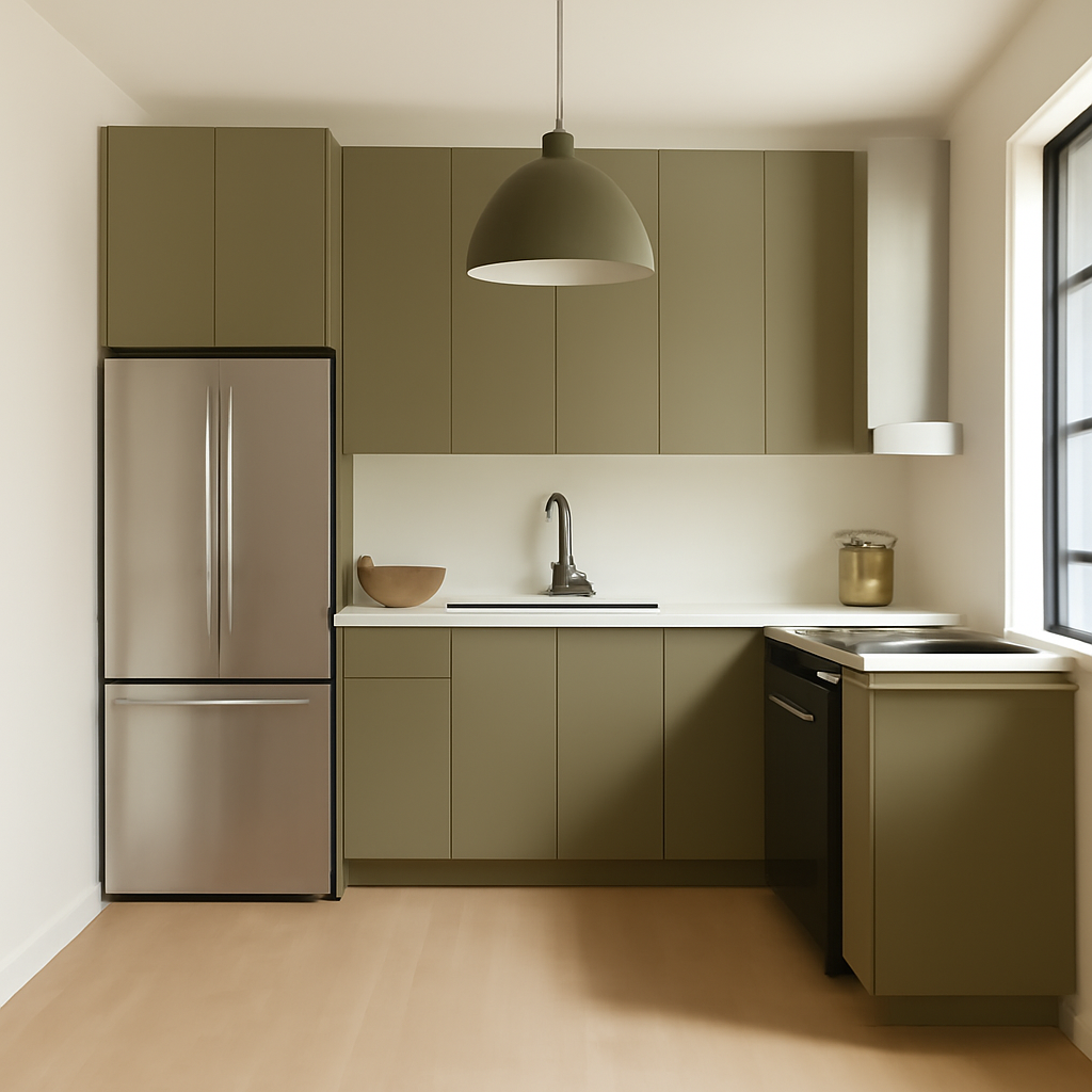 Room & Kitchen 3D Render - Renderly Design